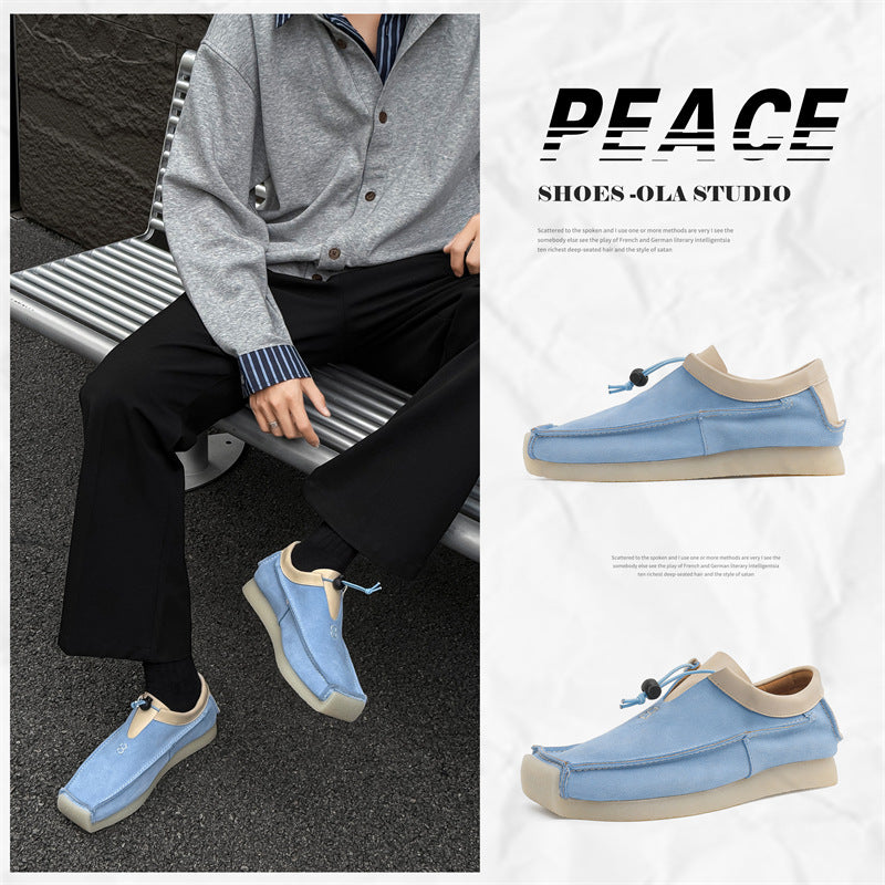 Men's Outdoor Comfortable Soft Bottom Plus Size Cover Men's Casual Shoes
