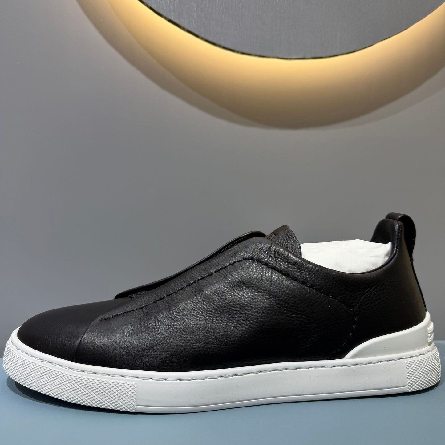 Men's Top Version Home Cross Elastic Band Slip-on Men's Board Shoes