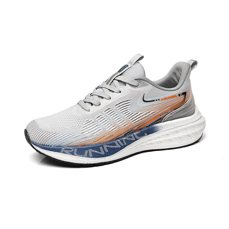 Men's Popcorn Flow Lightweight Running Breathable Comfortable Men's Sports Shoes