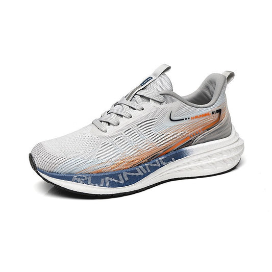Men's Popcorn Flow Lightweight Running Breathable Comfortable Men's Sports Shoes