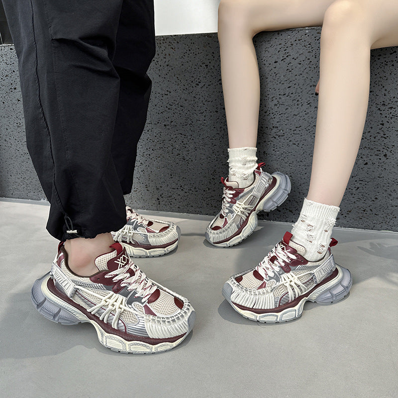 Women's Platform Dad Autumn Couple Korean Style Women's Sports Shoes