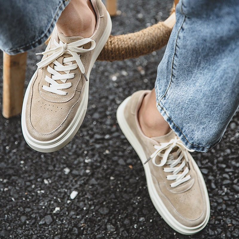 Graceful Men's Summer Retro Fashion White Men's Shoes
