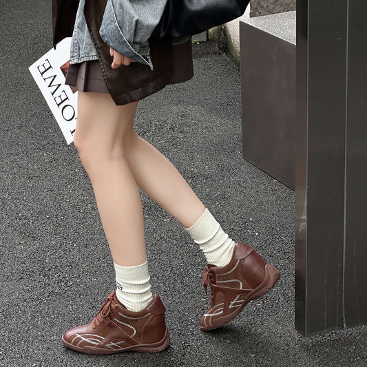 Women's Easy Matching Height Increasing Insole German Training Women's Casual Shoes