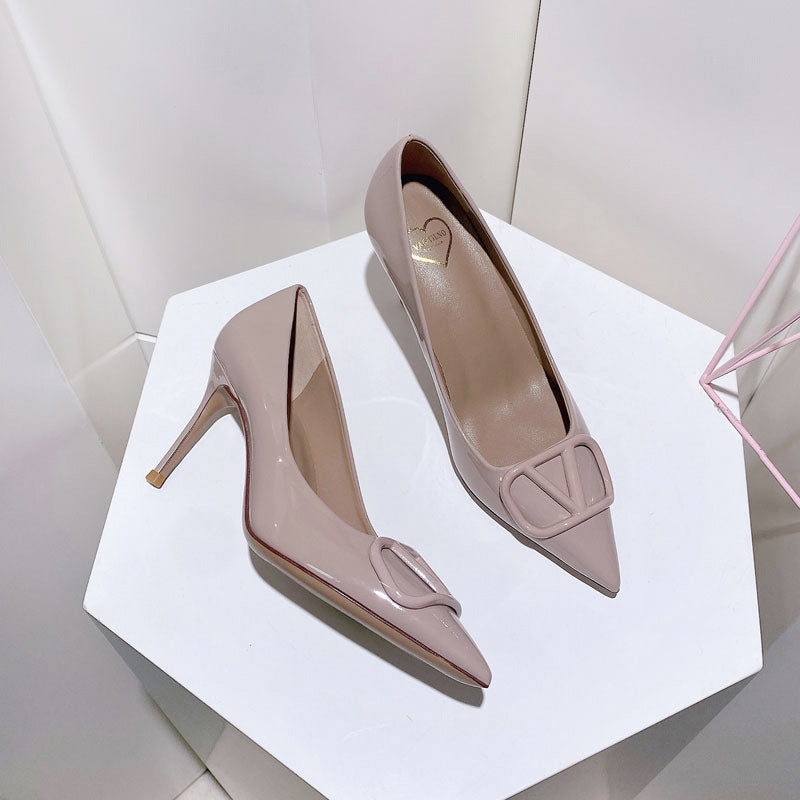 Women's Design Sense Niche Summer Elegant Dress Pointed Toe Women's Fashion Shoes