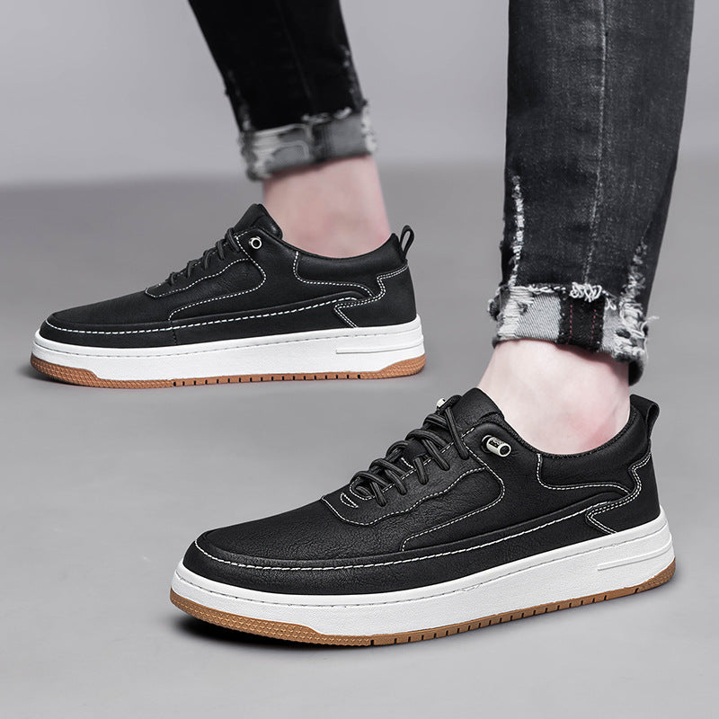 Men's Skateboard Trendy Korean Style Fashion British Men's Board Shoes