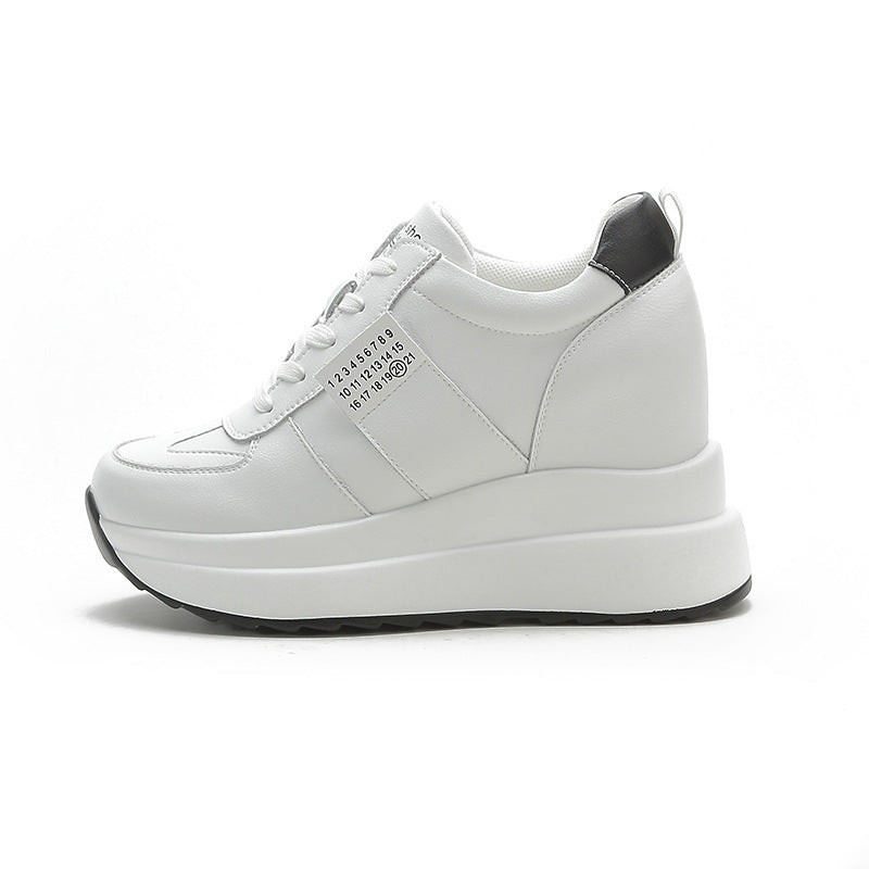 Women's Trendy Sunday Autumn Invisible Elevated Thick Sole Height Women's Casual Shoes