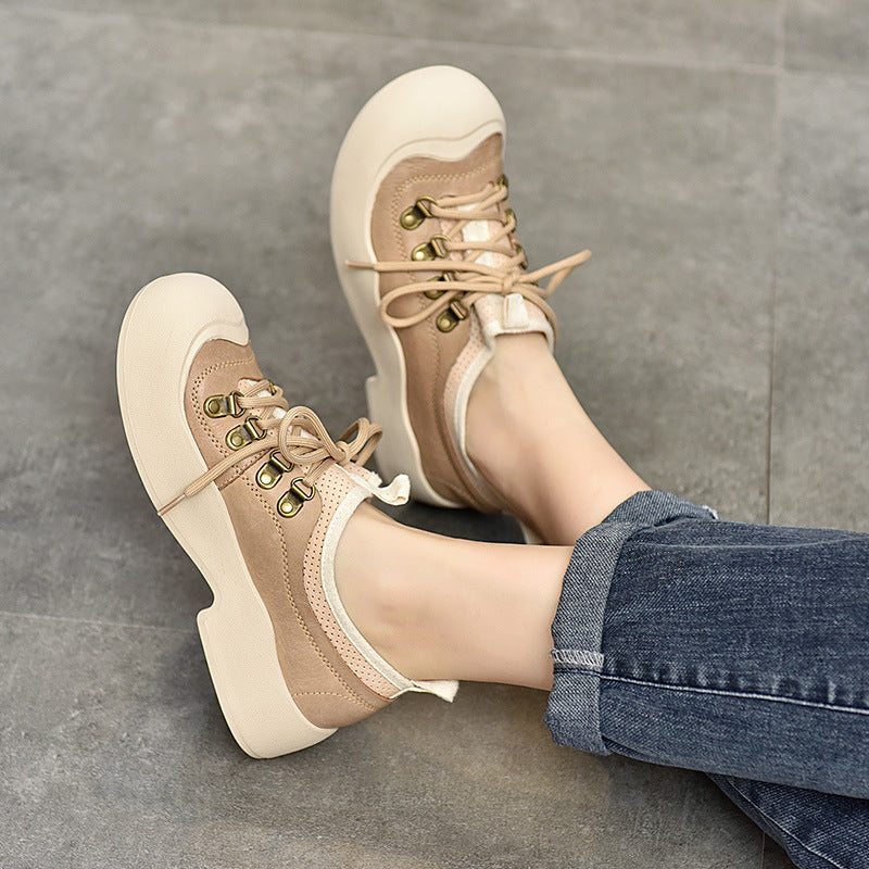 Women's Two Pairs Of Sports Round Head Casual Shoes