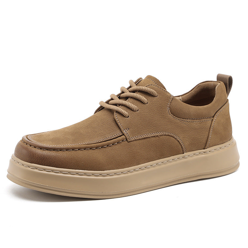 Men's Spring Genuine Thick Bottom Outdoors Commute Men's Casual Shoes