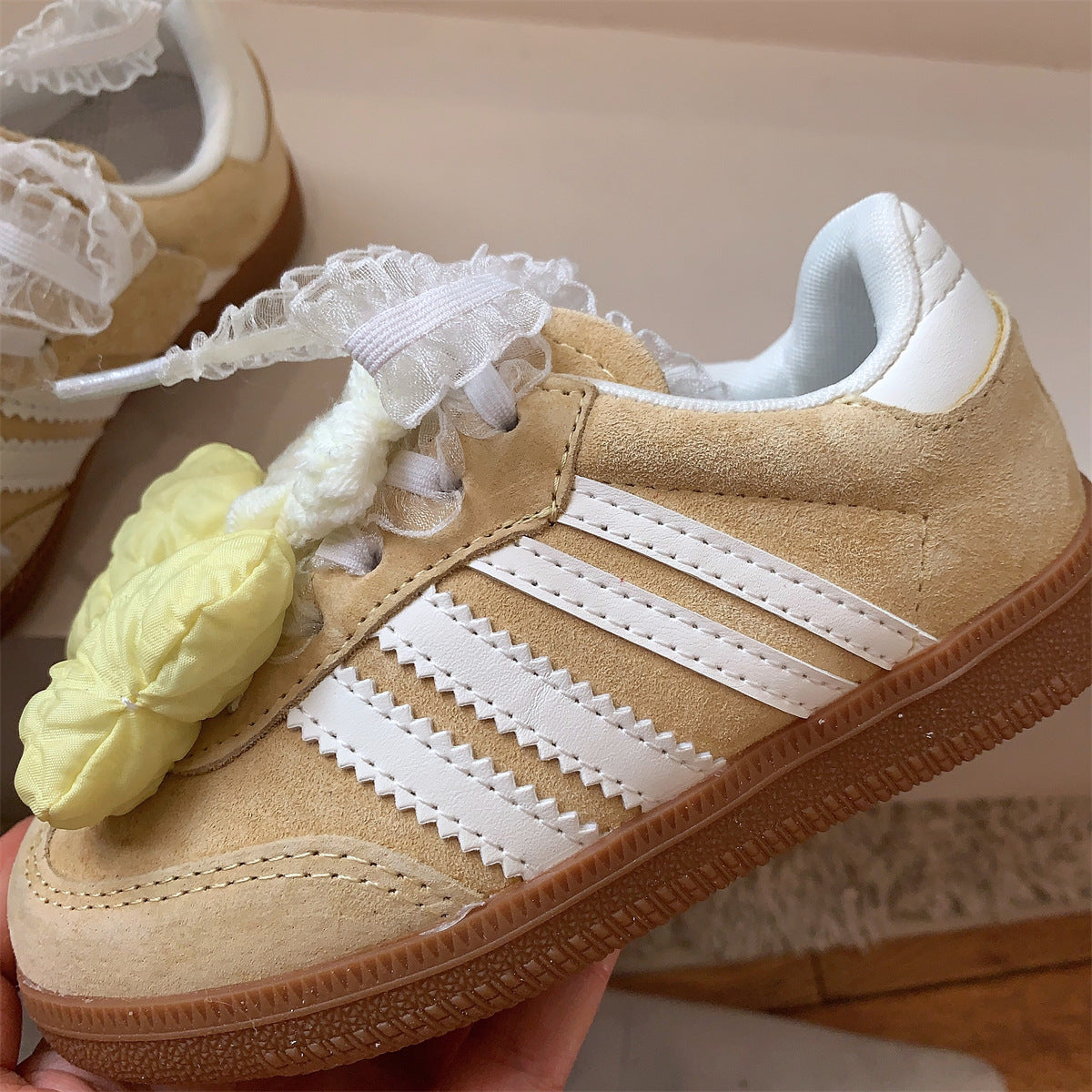 Children's Candy Color Ballet Style Spring German Training Children's Sports Shoes