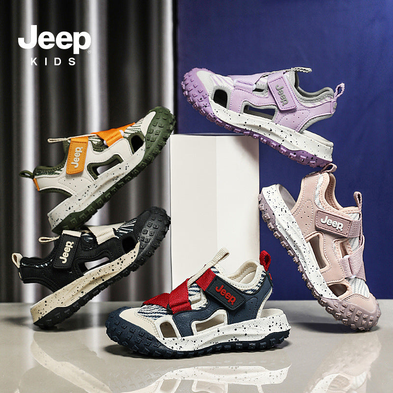 Children's Closed Toe Summer Breathable Frame Kid's Sandals