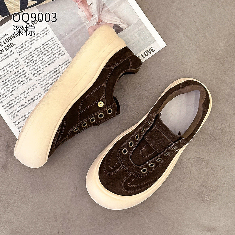 Women's Platform Elevator Wild Pumps Western Comfortable Women's Board Shoes