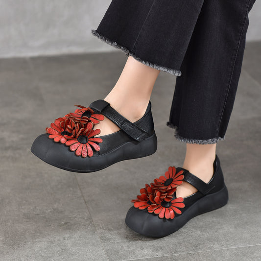 Women's Shape With Toe Box Flat Spring Women's Casual Shoes