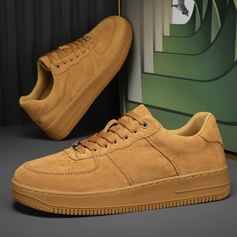 Men's Autumn White Skate Air Force One Sneakers