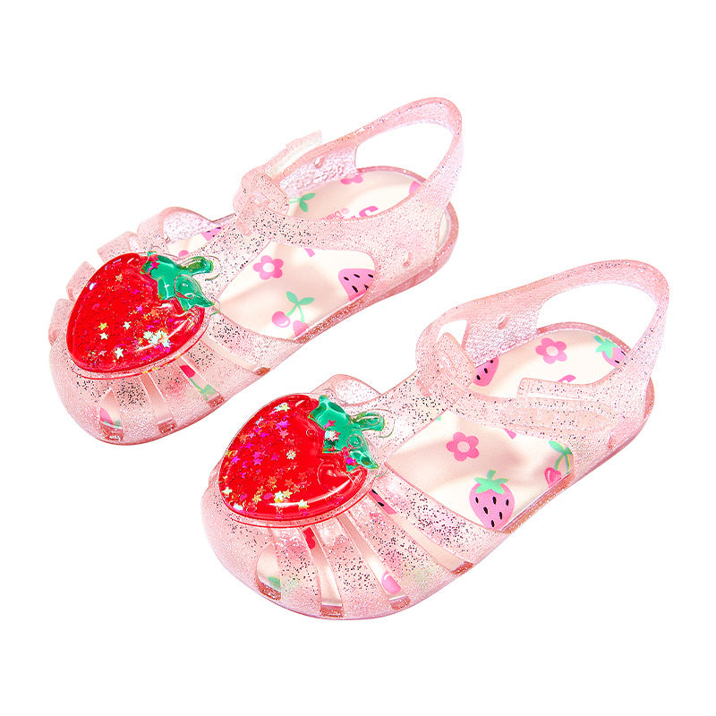 Children's Cartoon Gel Summer Closed Toe Refreshing Kid's Sandals