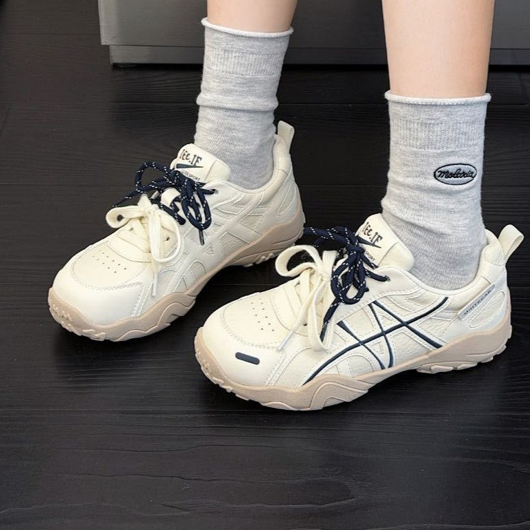 Spring Elevator Wild Soft Bottom Running Women's Sports Shoes