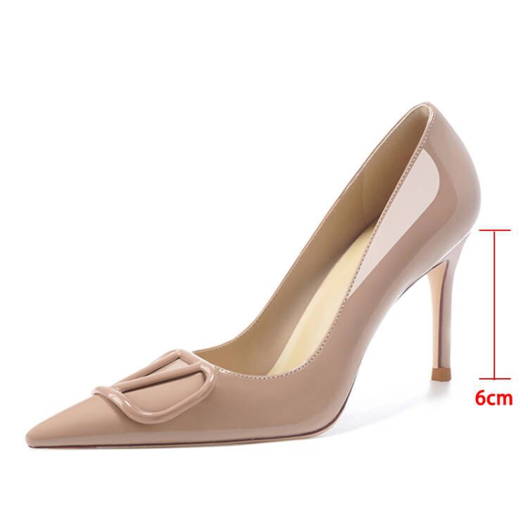 Women's Pumps Pointed Toe Shallow Mouth Stiletto High Not Tired Feet Heels