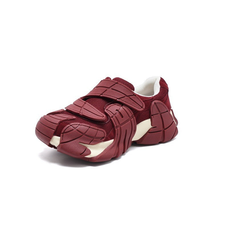 Women's European Goods Personality Octopus Dad Spring Velcro Niche Sneakers