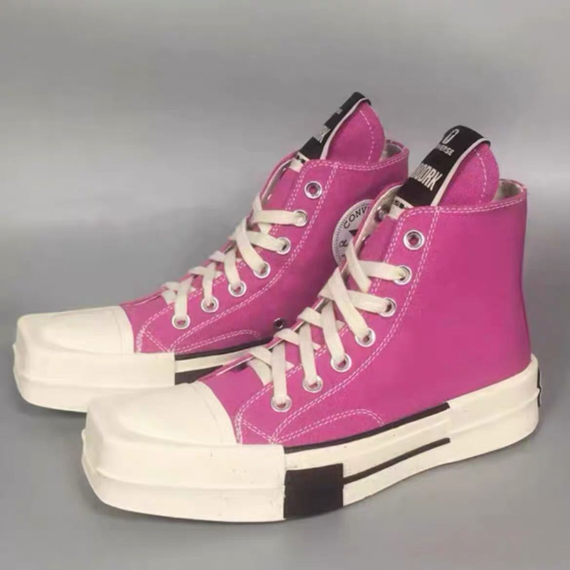 Classic Preppy Style Square Toe Couple Sneakers