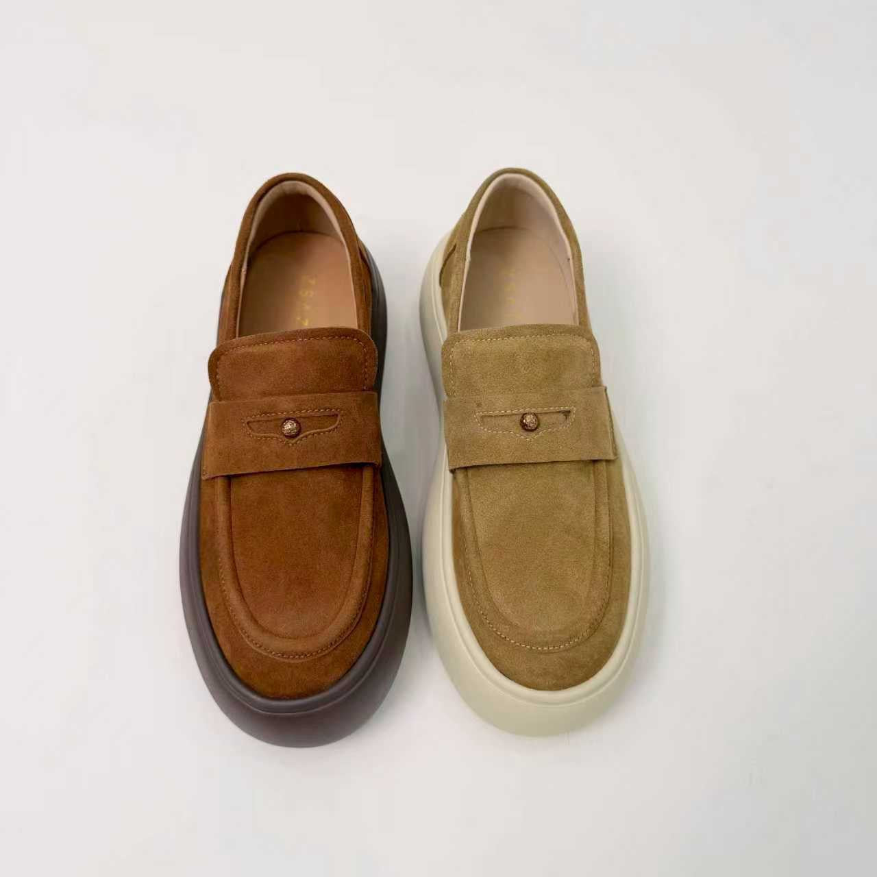 Milk Pastry Spring Thick Sole Light Casual Shoes