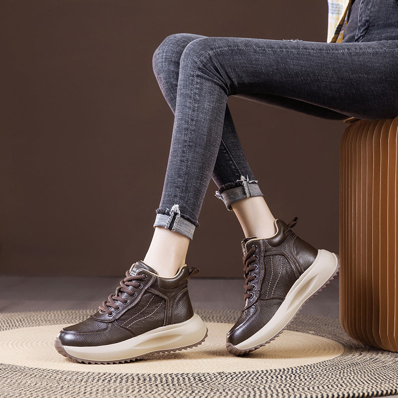 Women's With Thick Sole High Foam Veet Women's Sports Shoes