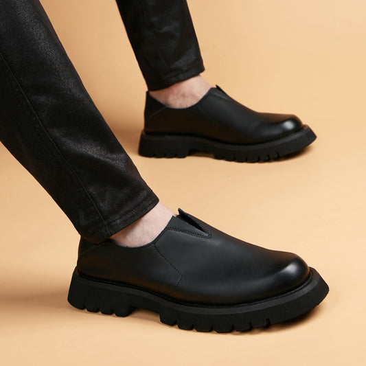 Men's Breathable Platform Thin Soft Light Bottom Support Men's Shoes