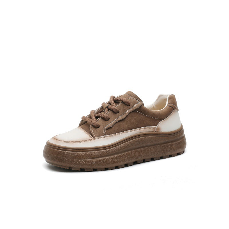 Women's Genuine Retro Style Spring Versatile Fashion Casual Shoes
