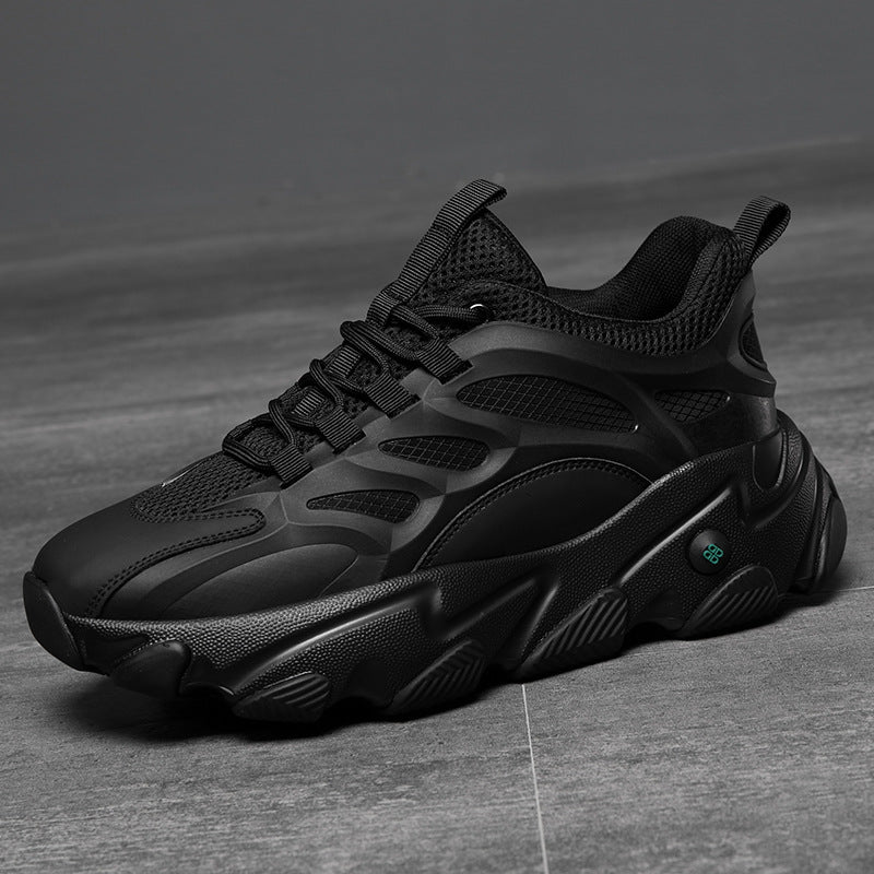 Men's Eagle Dell Dad Breathable Platform Black Extra Large Men's Sports Shoes