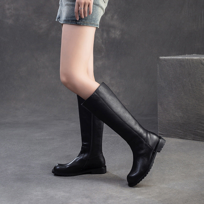 Women's & Men's Fashion British Style Martin Single Boots