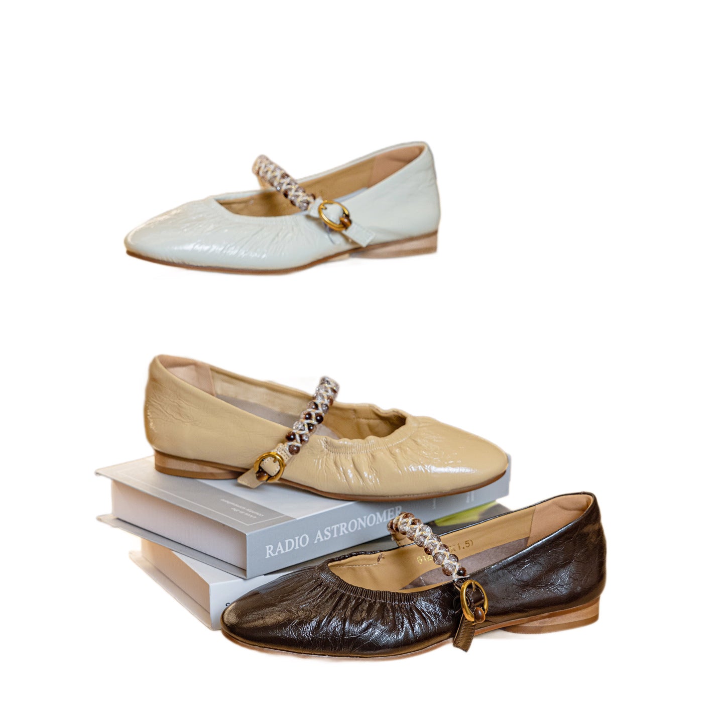 Women's Jane Shallow Mouth Inside Outside Soft Bottom Women's Fashion Shoes