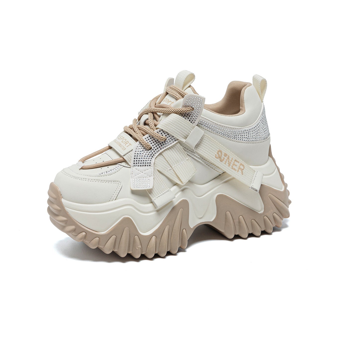 Women's Thick Bottom Height Increasing Insole Dad Men's Shoes