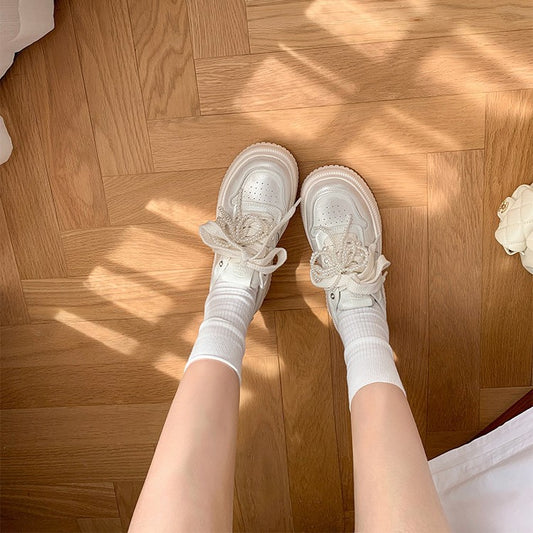 Women's Fairy Height Increasing Insole Platform Thick Bottom Sports Women's Casual Shoes