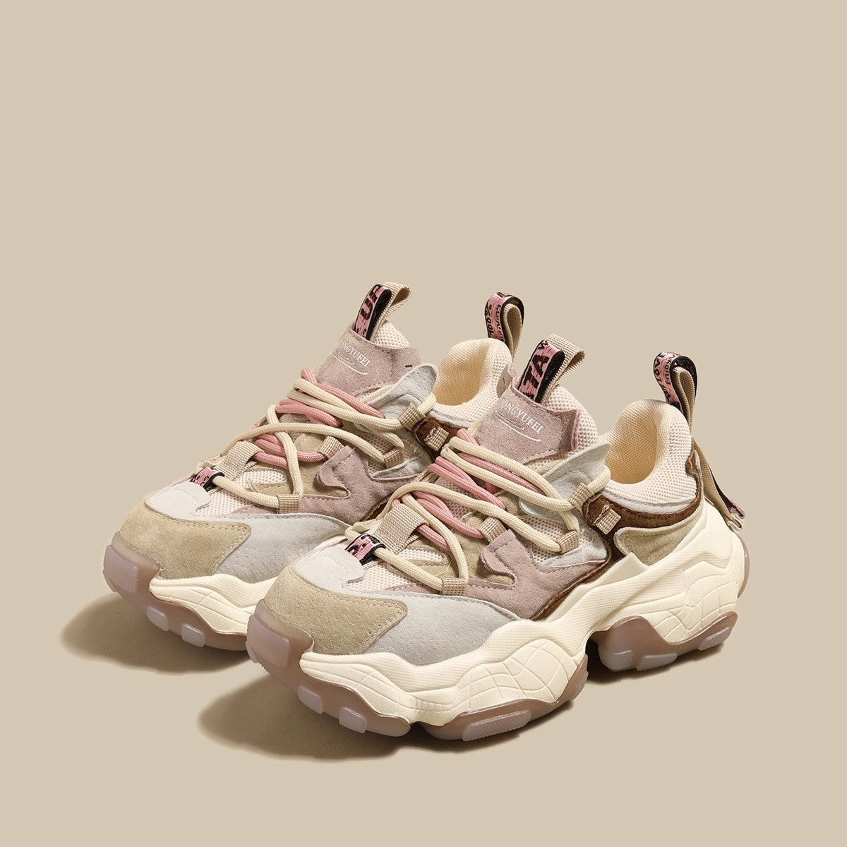 Women's Goods Genuine Elevator Dad Niche Versatile Sneakers