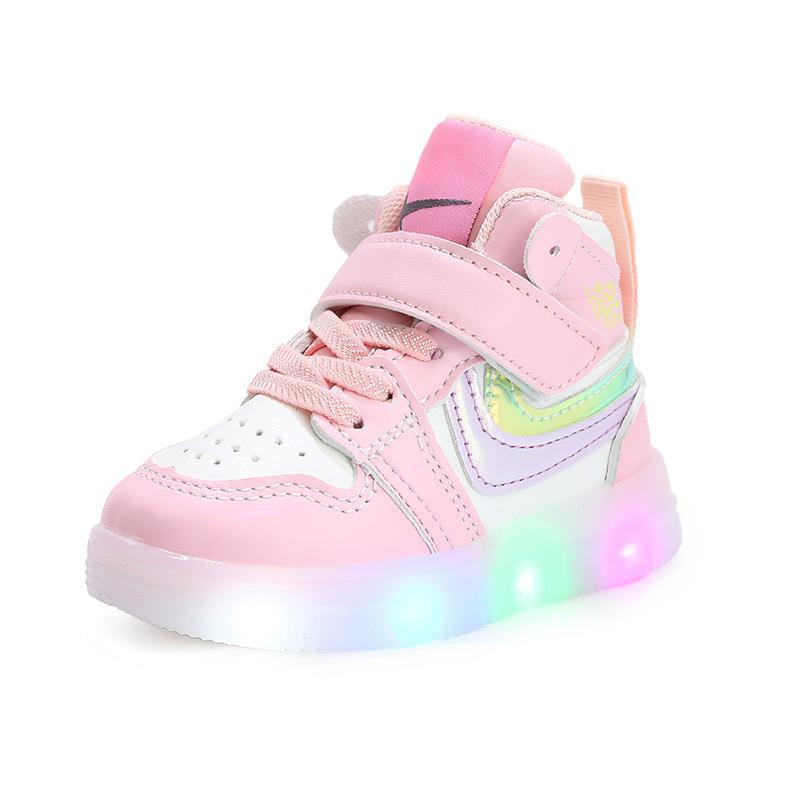 Children's Lights Boy Board Luminescent Lamp Kid's Sneakers