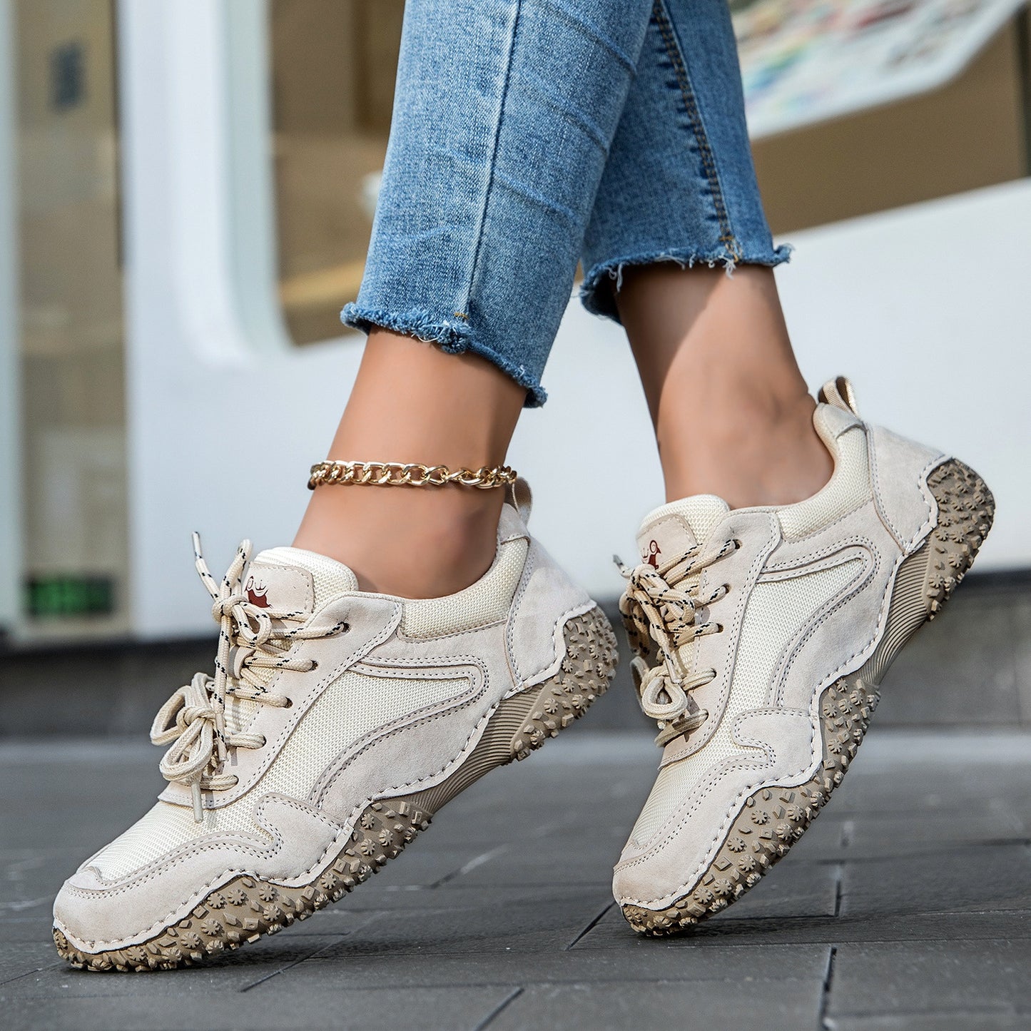 Plus Size Unisex Outdoor First Layer Women's Sports Shoes