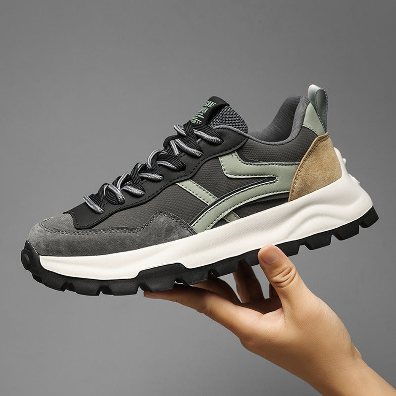 Men's Platform Heightened Plus Sizes Size Portable Casual Shoes