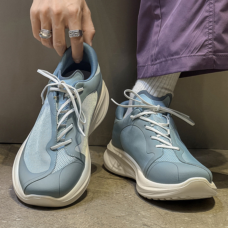Men's Breathable Mountaineering Hiking Fashionable Spring Mesh Soft Men's Shoes