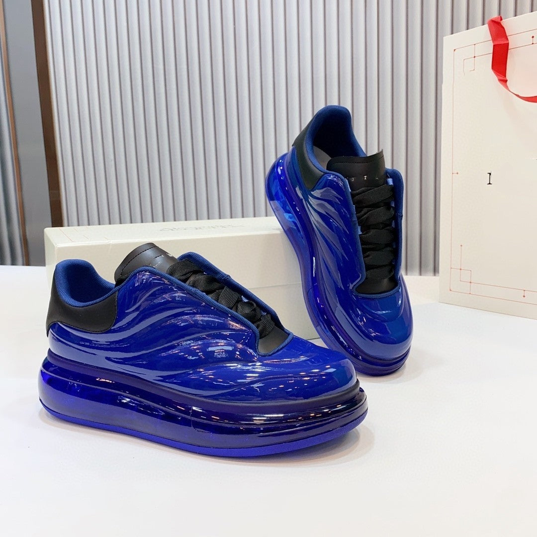 Women's & Men's British Style Air Cushion Heightened Easy Men's Sports Shoes