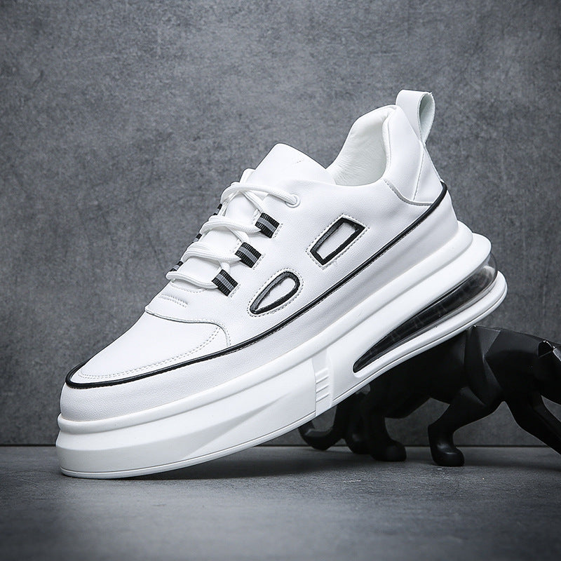 Men's Air Cushion White Sports Versatile Trendy Casual Shoes