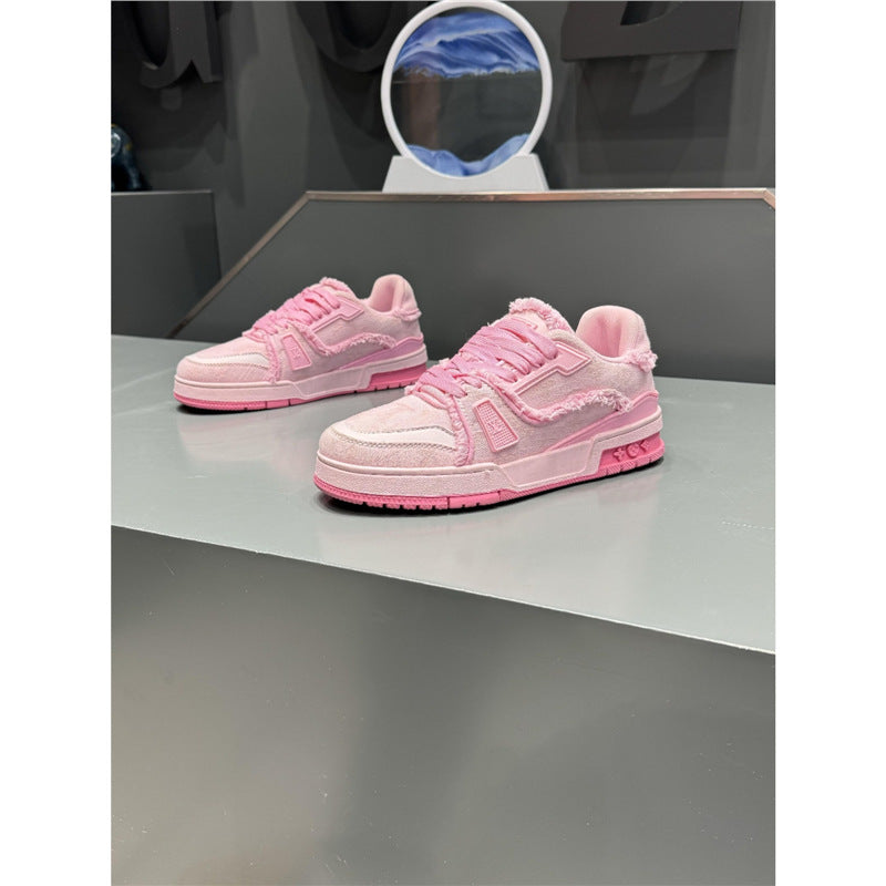 Women's & Men's Four Fashion Platform Trend Comfortable Sneakers