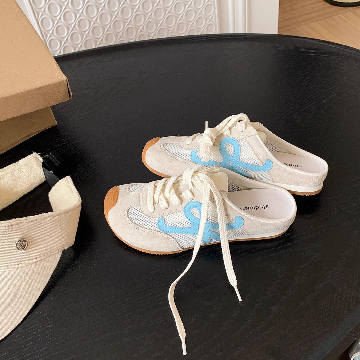 Women's German Training Summer Ugly Cute Breathable Slip-on Lofter Sneakers