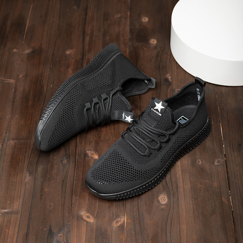 Men's Summer Breathable Mesh Surface Trendy Hollow Sneakers
