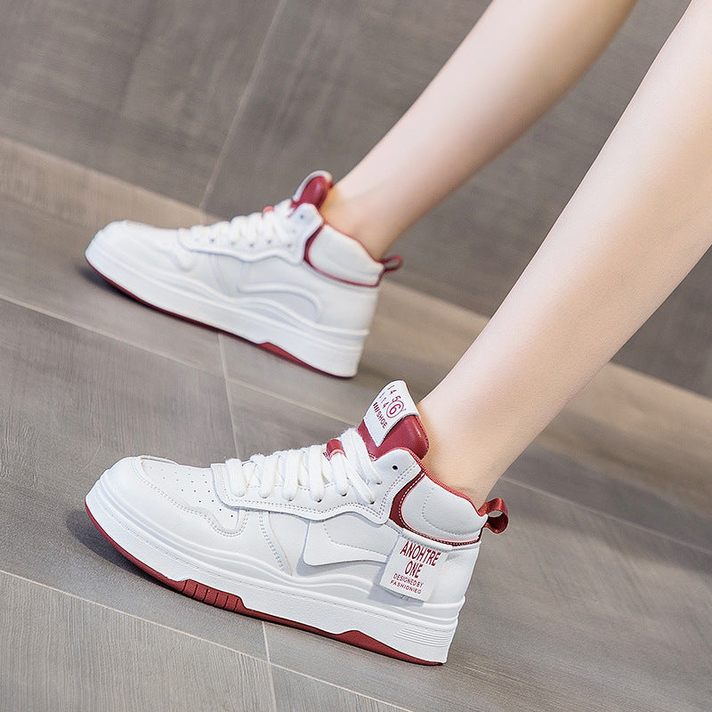 Women's Top White Trendy Autumn Korean Style Sneakers