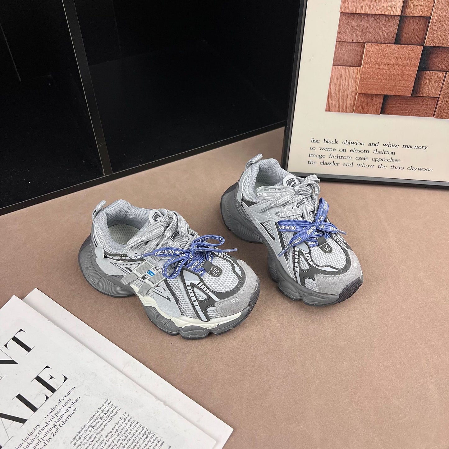 Children's Now Spring Boys Breathable Light Bottom Sneakers