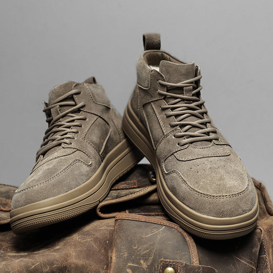 With Veet Martin Genuine Fashion Retro Boots