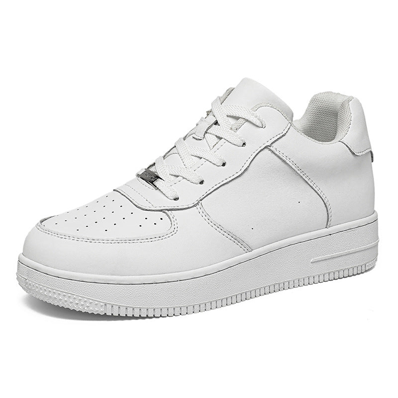 Men's Air Force One Hidden White Platform Men's Board Shoes