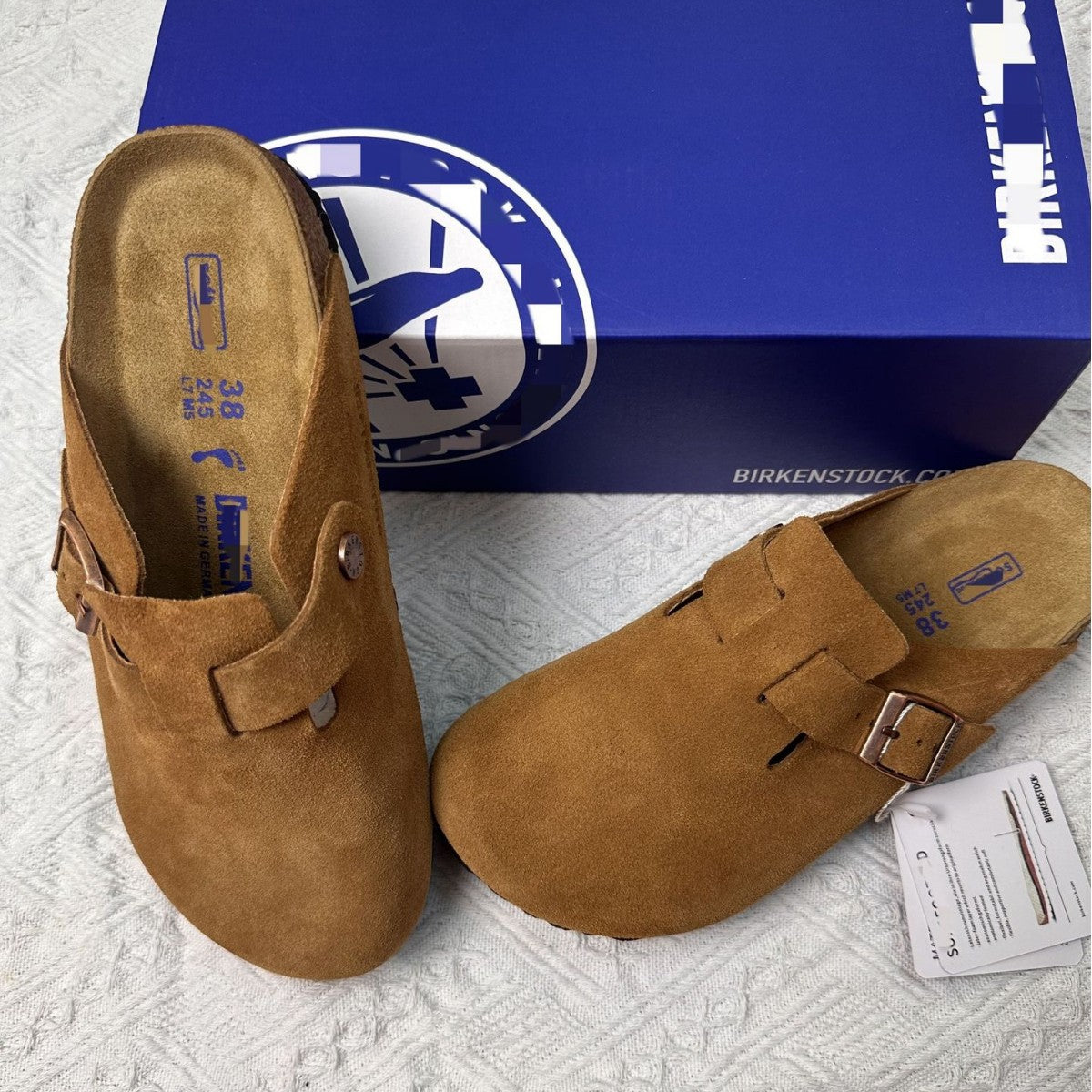 Women's & Men's Genuine Cork Closed Toe Fashion Outdoor Slippers