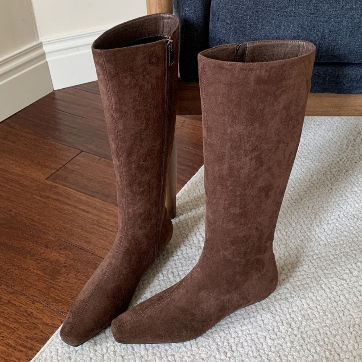 Long Female Below The Knee Tall Boots