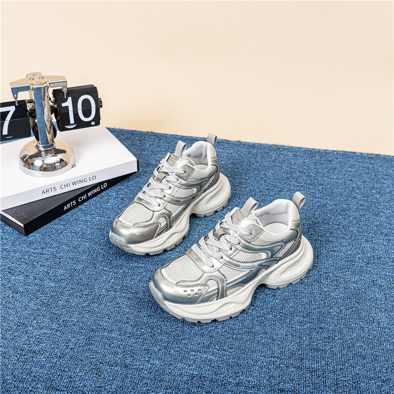 Women's Large Size Dad Mesh Breathable Versatile Women's Sports Shoes