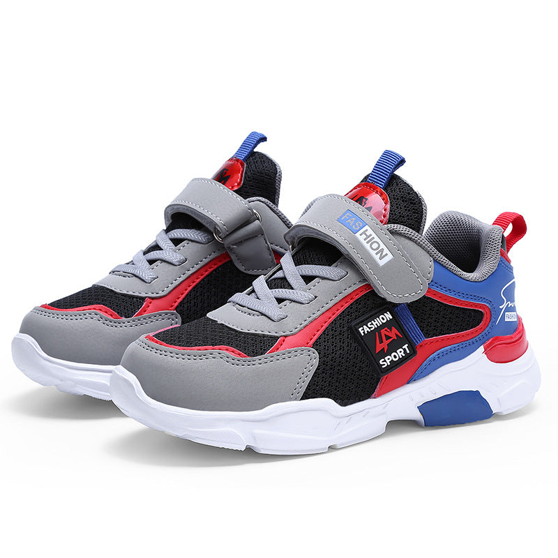 Children's Charming Durable Color Matching Running Kid's Sneakers