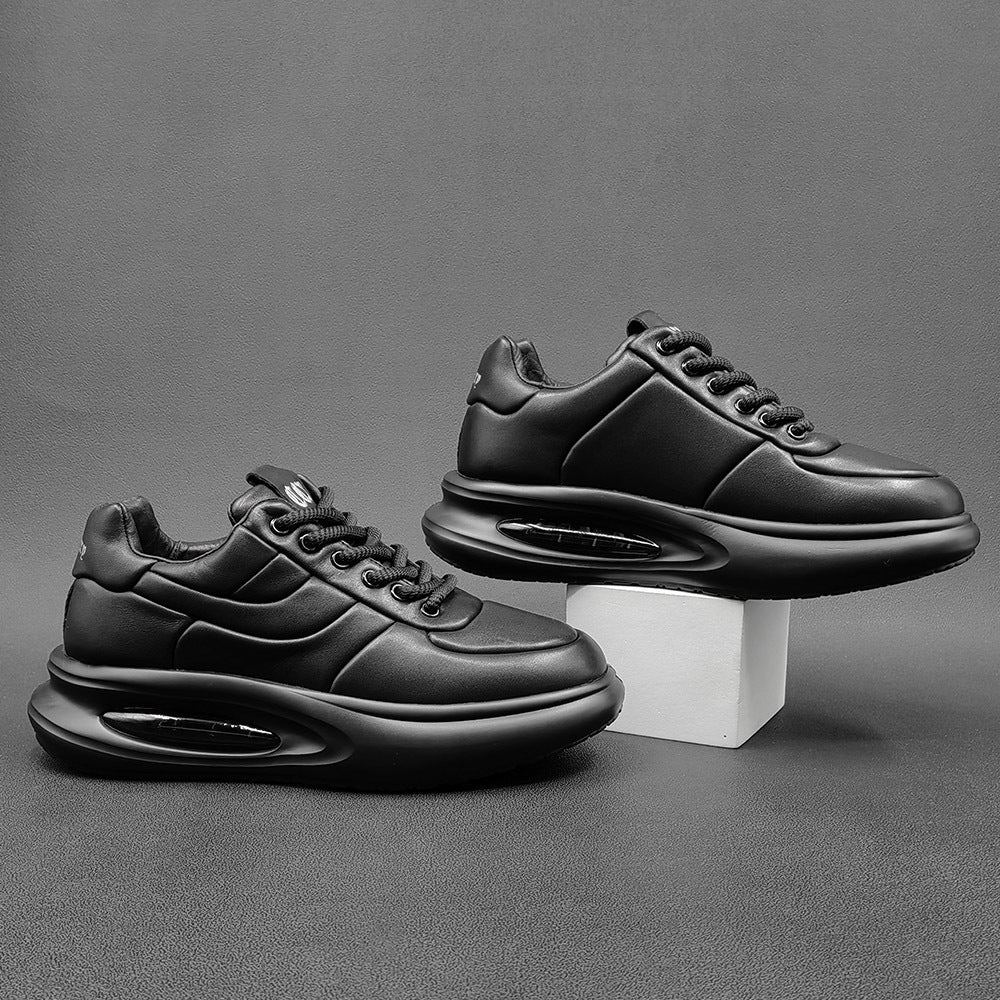 Men's First Layer Cowhide Autumn Versatile Fashionable Sneakers